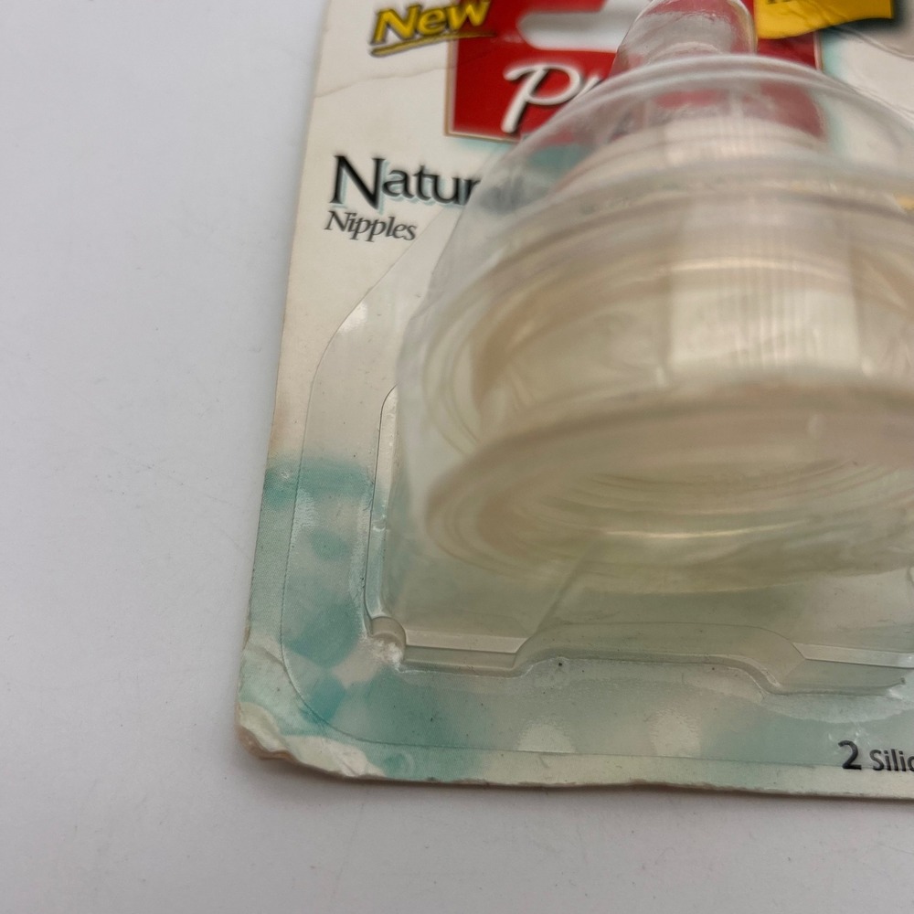 Playtex NaturalLatch Silicone Nipples Tri-Cut 2 Pack Nurser System‎ Vintage 2003 - Picture 5 of 10